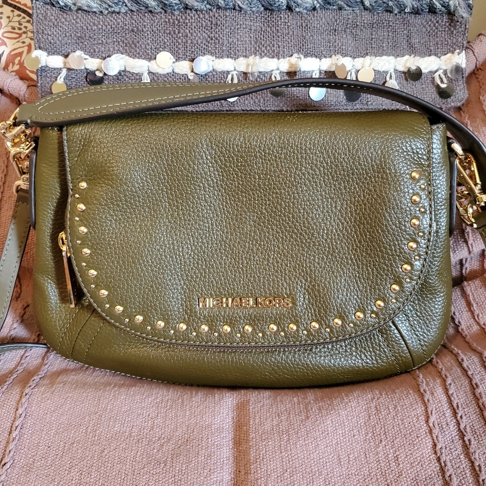 Michael Kors Aria Leather Purse